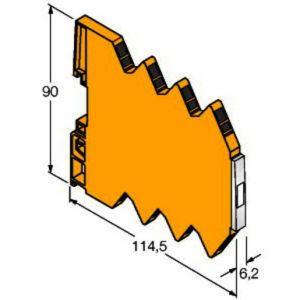 IMS-TI-PT100/24V Temperatur-Messverstärker, 1-kanalig