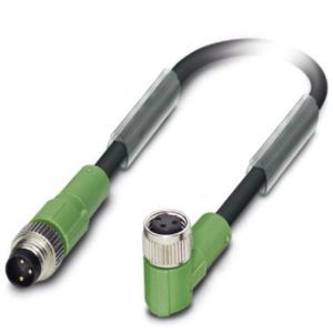 SAC-3P-M 8MS/0,6-PUR/M 8FR Sensor-/Aktor-Kabel