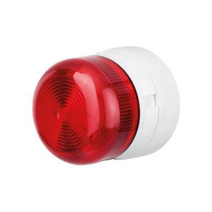 SAB300 rot, Blitzleuchte (Kalottenfarbe rot) zur optischen Signalisierung, 230V AC