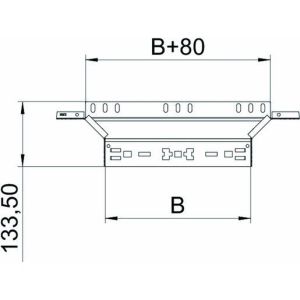 RAAM 810 FT Anbau-Abzweigstück mit Schnellverbindung