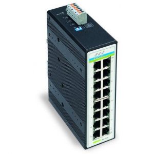 852-1106 Industrial-Switch16 Ports 1000Base-TEr
