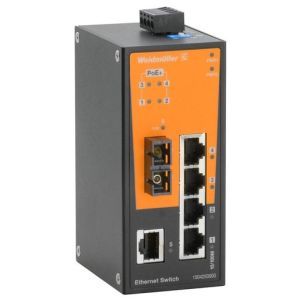 IE-SW-BL06T-1TX-4POE-1SC Netzwerk-Switch (unmanaged), unmanaged P