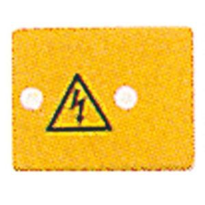 AD 4 AKZ4 Klemmenabdeckung, PVC, gelb, Höhe: 24.2