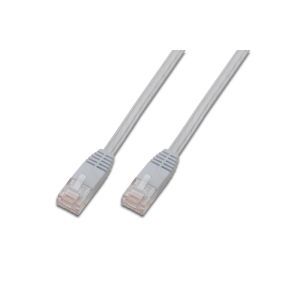 DK-1511-030F/WH, CAT 5e U-UTP Flachband-Patchkabel, Cu, PVC AWG 30/7, Länge 3 m, Farbe Weiß