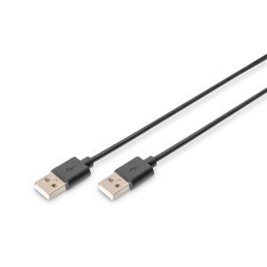 AK-300100-010-S USB Anschlusskabel, Typ A St/St 1.0m, US