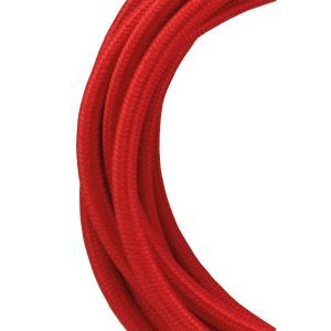 139676 Textilkabel 2C 3M Rot