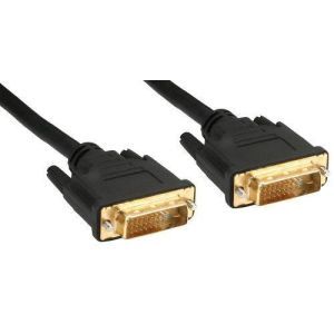 5808000115 DVI-D-Kabel 24 + 1-Pin, Stecker/Stecker.