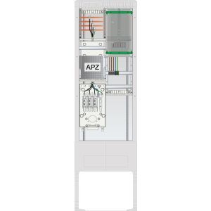 SZ205ZA1403 Zähleranschlusssäule 1 ZP, APZ, 4pol HLA