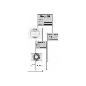 PBI-5, Kabelprüfmarkierer , Jahr 1 - 12 Taschenbuch Preis per VPE  VPE =1