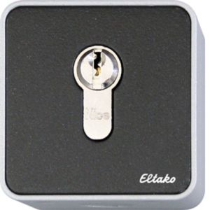 FSTAP-al/sz Funk-Schlüsseltaster, leitungslos, alumi