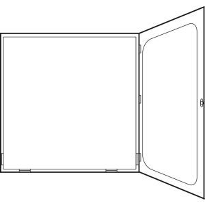 WMS28-55 Zählerwechsel-Schrank IP54  By/Th mit Si