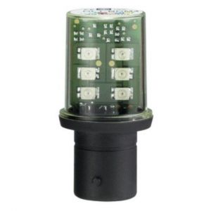 DL1BDB1, LED-Lampe, weiß für Befehls- u. Meldegeräte, BA 15d, 24 V