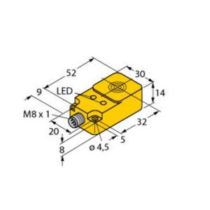 BI10U-Q14-AP6X2-V1131 Induktiver Sensor