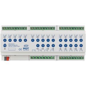 AKS-2416.03, Schaltaktor 24-fach, 12TE, REG, 16 A, 230 V AC, C-Last, Standard, 140 µF