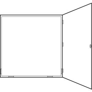 WMS29-55 Zählerwechselschrank IP54 ohne Sichtsche