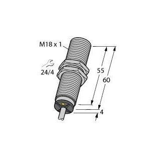 BI8-M18-LIU Induktiver Sensor, mit Analogausgang