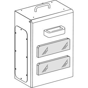 KSB160SM424 KS Abgangskasten,160A, leer, 3L+N+PE, 24