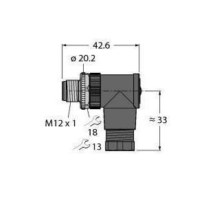 BS8241-0 Zubehör für Sensoren und Aktuatoren, Kon