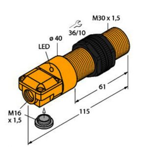 BI10-P30SR-AP6X Induktiver Sensor