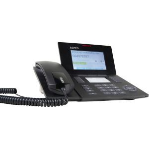 6101546 AGFEO Systemtelefon ST56 SENSORfon schwa