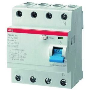 FI  F204B+125/0.03L, F204B+125/0,03L FI-Schutzschalter 4P,TypB+,125A,30mA,kurzzeitverz.,N-links