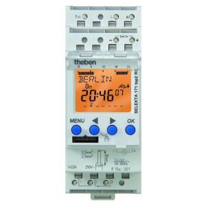 SELEKTA 171 top2 RC 24V Reiheneinbau-Zeitschaltuhr, astronomisch