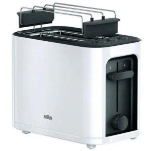 HT 3010 WH, 1.000 W, Doppelschlitztoaster, weiß, automatische