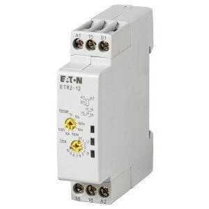 ETR2-12, Zeitrelais, 0,05 s - 100 h, 24 - 240 V AC 50/60 Hz, 24 - 48 V DC, 1 W, rückfallverzögert