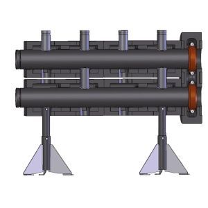 VTB 50 Verteilerbalken für Module DN 50