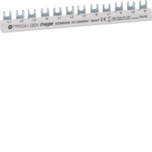 KDS463AS Phasenschiene 12M 63A 3PN-3PN-(1PN)x2 QB