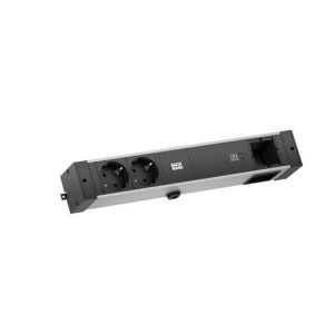 941.306 DESK RAIL 2xCEE7/3 1xUSB C 60W 1xCM 2,0m