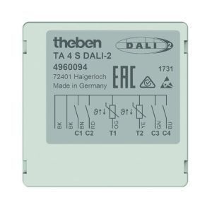 TA 4 S DALI-2 UP-DALI-2 Tasterschnittstelle, mit 4 Ein