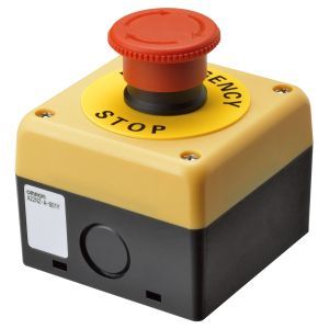 A22NE-M-P202-N-B E-Stop, Push-in, 2NC, Ø40-ø Kopf Medium