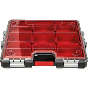 BIZ 790531, Stapelbarer Organizer mit einer Tiefe von 60 mm mit 9 herausnehmbaren Fächern