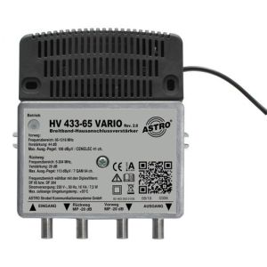 HV 422-65 Vario Breitbandverstärker mit 65 oder 204 MHz