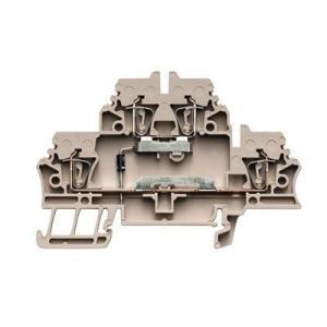 ZDK 2.5/D/1 Bauelement-Reihenklemme, Zugfederanschlu