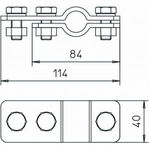 isCon PAE Potentialanschluss für isCon-Leitung ø 1