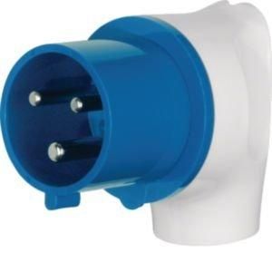 578301 CEE Winkelstecker 3Pol 32A grau/blau