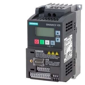 6SL3210-5BB15-5UV1 SINAMICS V20, 1 AC 200-240 V, 0,55 kW, I