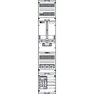 ZW19X430N Zähler-Wandlerfeld 80A SAS-40mm/MPL NH00