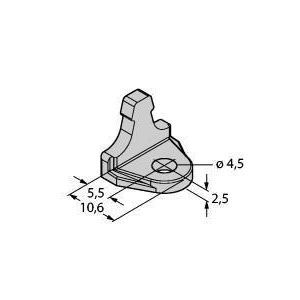 M1.1-Q17L Zubehör, Montagehalterung, für Linearweg