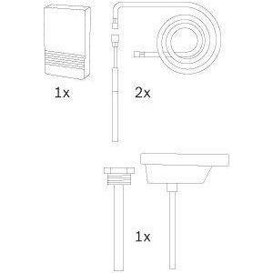 Fühler Set 3 BOSCH Zub. Solewärmepumpen Fühlerset 3,