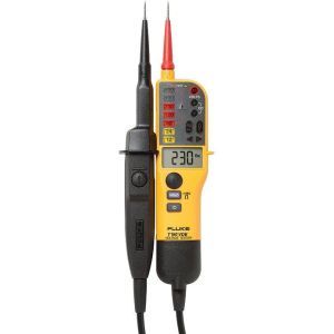 FLUKE-T150/VDE, SPANNUNGS-/DURCHGANGSPRÜFER MIT LCD, WIDERSTANDSMESSUNG, ZUSCHALTBARER LAST (VDE-VERSION)