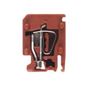 ZVL 1.5 BR, Stecker (Klemmen), Zugfederanschluss, 1.5 mm², 250 V, 17.5 A, Polzahl: 1, braun