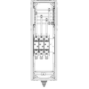 ZSD-ESPS/NH2 Einspeiseschrank, für NH2