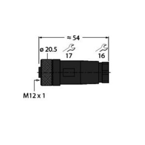 B8151-0 Zubehör für Sensoren und Aktuatoren, Kon