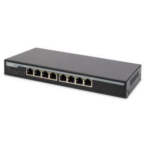 DN-95340, Gigabit Ethernet PoE Switch 8-port PoE, 135W PoE Budget
