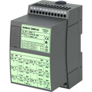 SINEAX DME442 85...230VDC/AC Multi-Messumformer, prog.bar, 2 Zähler,