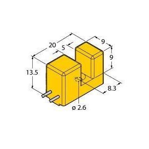 SI5-K09-Y1 Induktiver Sensor, schlitzförmig