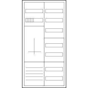 ZSD-ZV-1100-BASIC Zähler-Komplettschrank für 3-Punktbefest